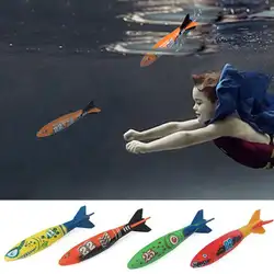 Торпедо ракета метание игрушка Дайвинг игра Лето Дети подводное погружение игра, ванны, море, бассейн игрушка форма