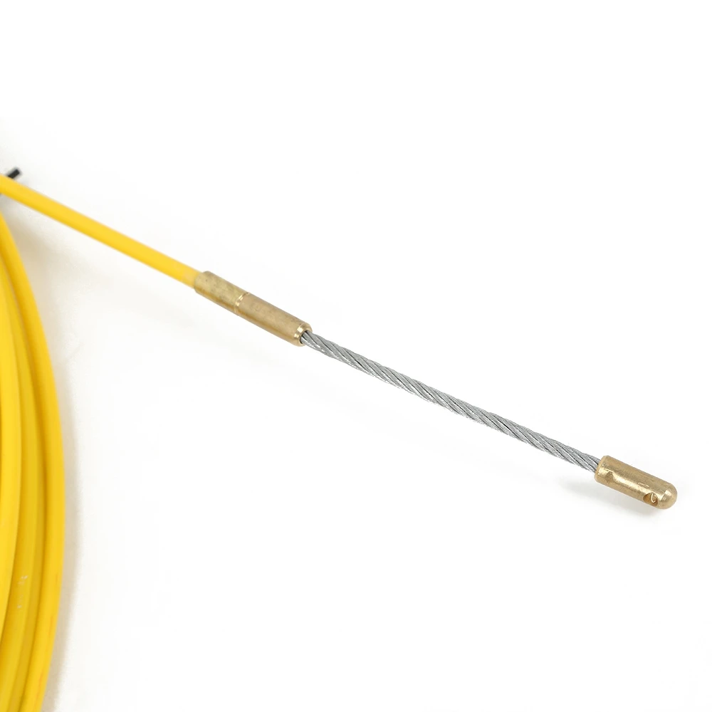 10 м-100 м 3 мм направляющее устройство Стекловолоконный Электрический кабель толкатели канал змея роддер рыбы ленты провода Mayitr