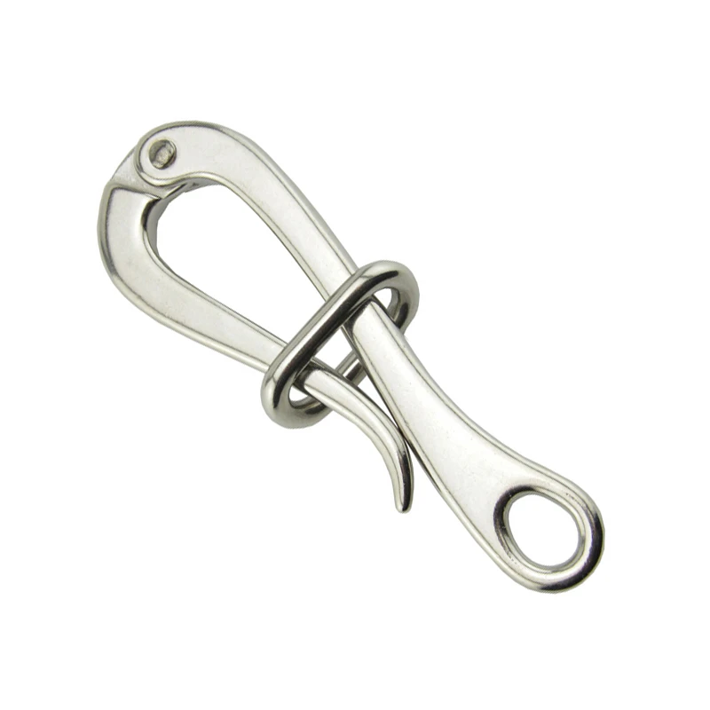 5" 316# Stainless Steel Quick release Pelican Hook Shackle Sailing Boat Yacht 5" 316# Stainless Steel Quick release Pelican Hook Shackle Sailing Boat Yacht