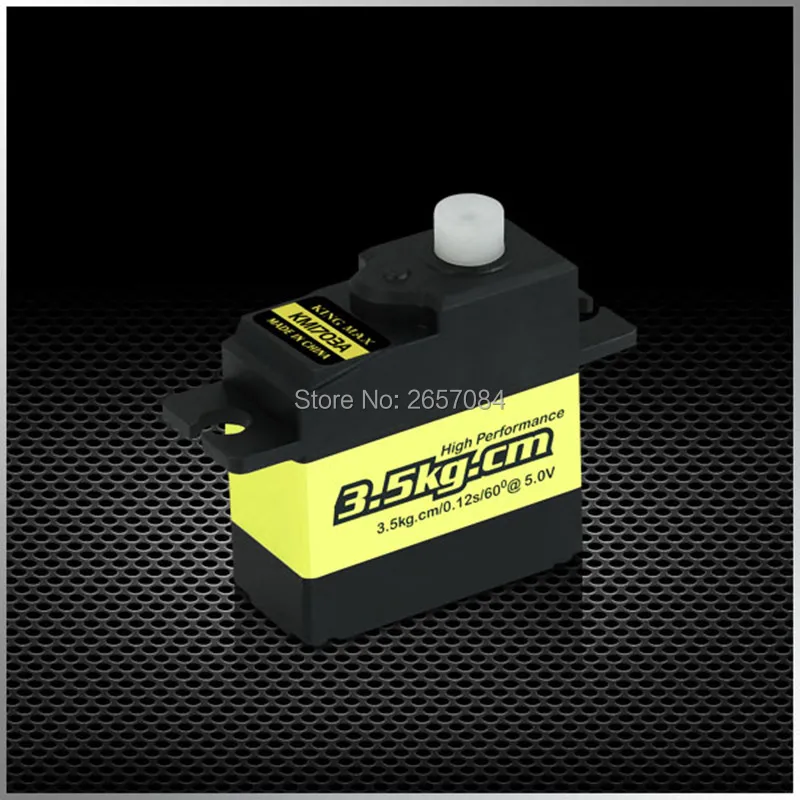 KINGMAX KM1703A--16g 3.5kg.cm 34g Plastic Gear Mini analog Servo For RC Models | Игрушки и хобби
