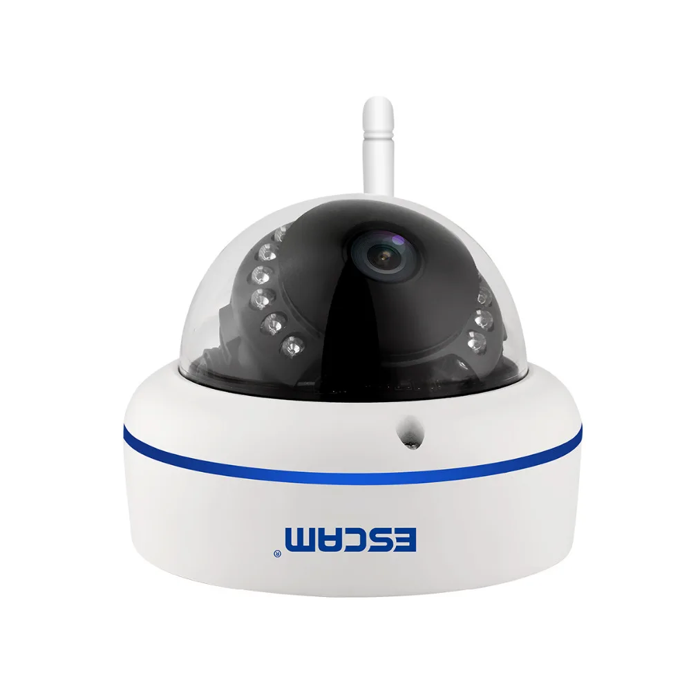 

Escam Speed Qd800 Wifi Ip Camera Full Hd 1080P 2Mp Onvif Ip66 Dome Infrared Waterproof Motion Detection Camera Us Plug