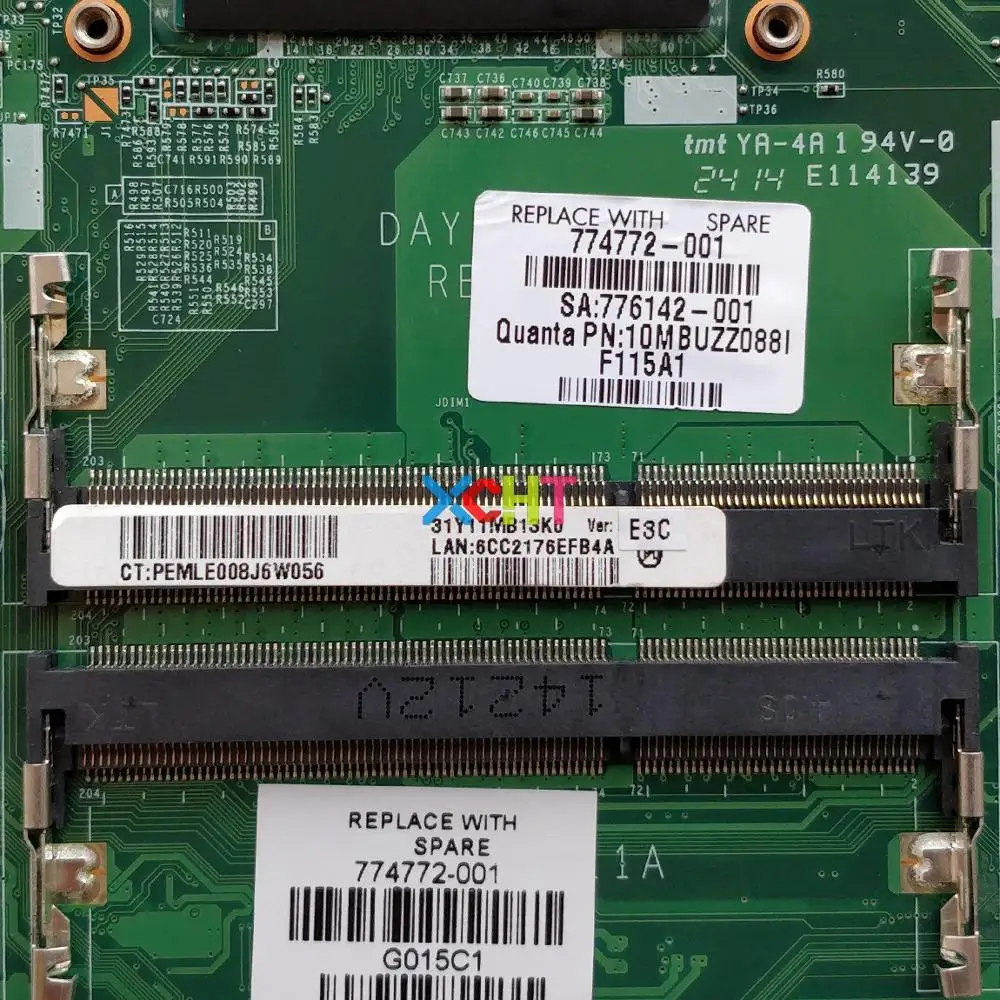 New  774772-001 774772-501 774772-601 w 830M/2G i3-4030U for HP Pavilion 15-P Series 15-p046TX 15-p048TX