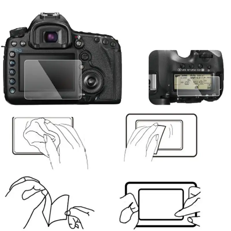 8 H 0,55 мм ЖК-экран протектор против царапин Закаленное стекло Защитная Крышка для Nikon D750 DSLR камеры дисплей экран