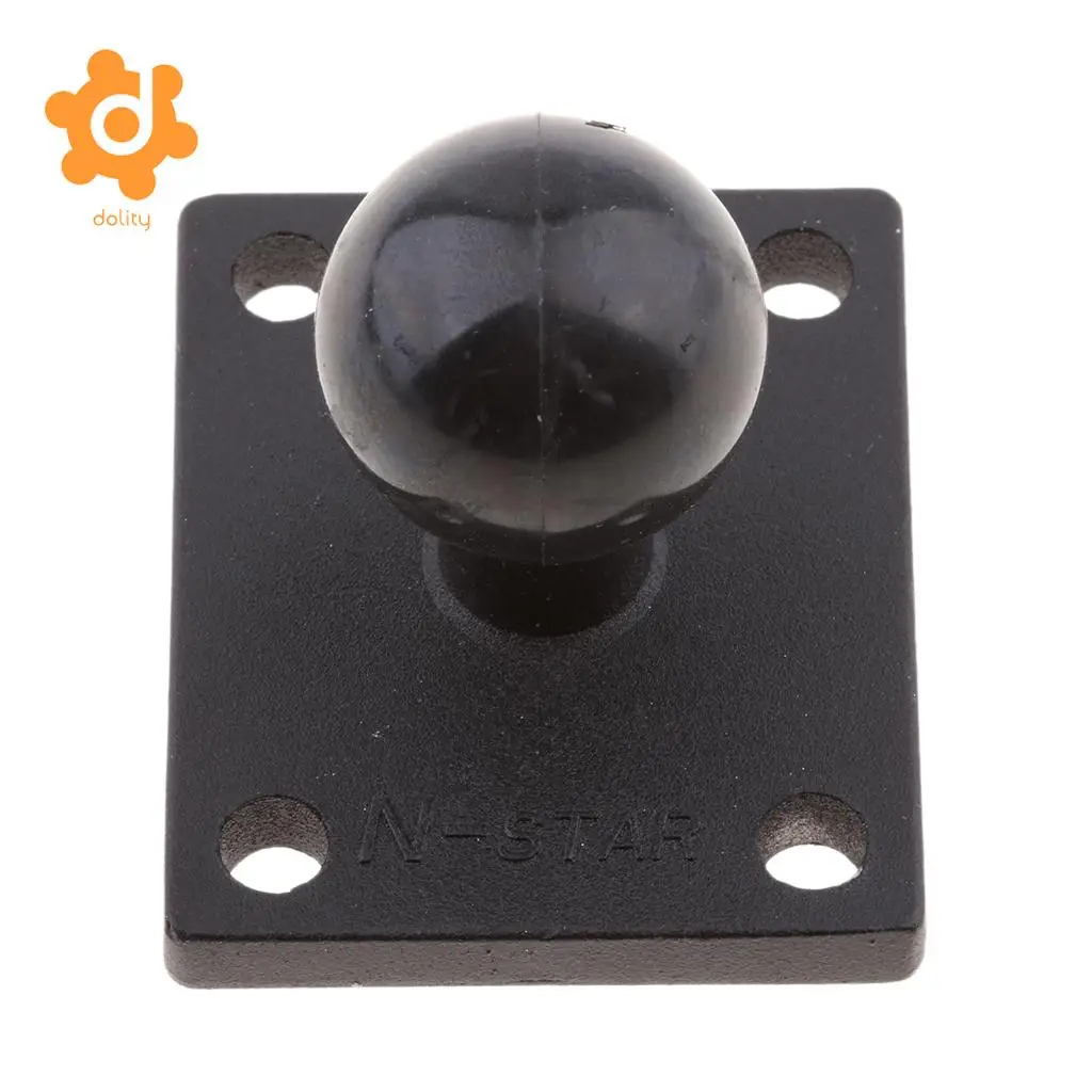 

Motorcycle Brake Clutch Reservoir Cover Base Mount GPS with 1 inch Ball