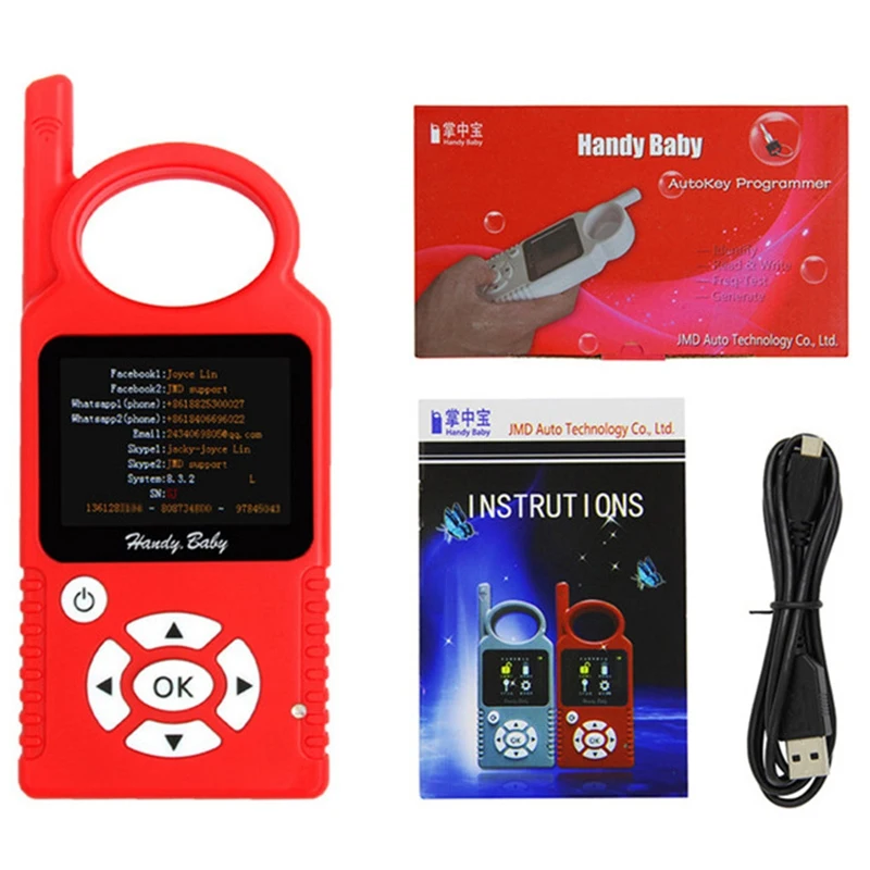 

Handy Baby Hand-Held Car Key Programmer V9.0.3 With G Function