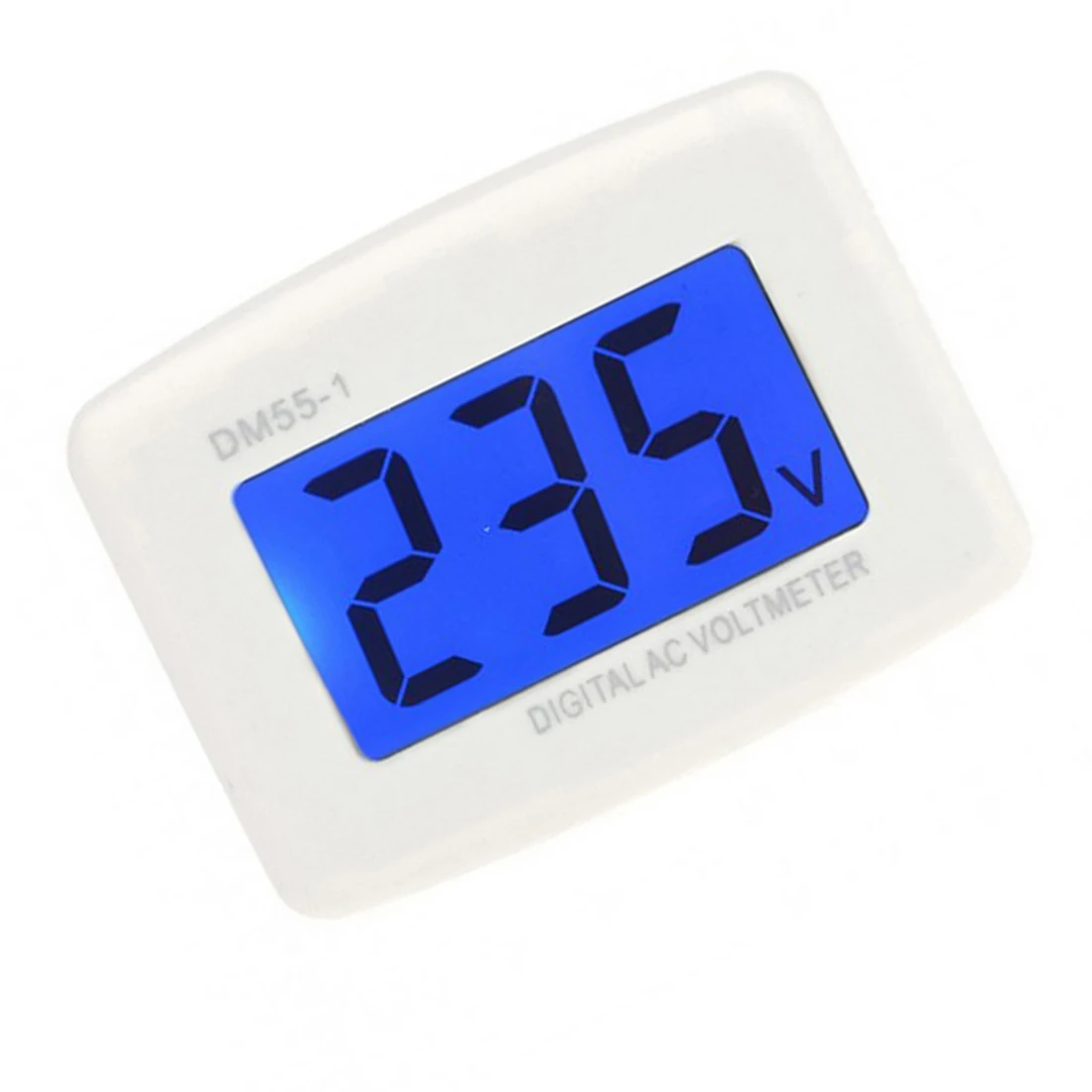 

EU US Plug 80-300V Blue Backlight Voltage Tester LCD Digital Voltmeter Volt Monitor AC 110V 220V Household AC Panel Meter