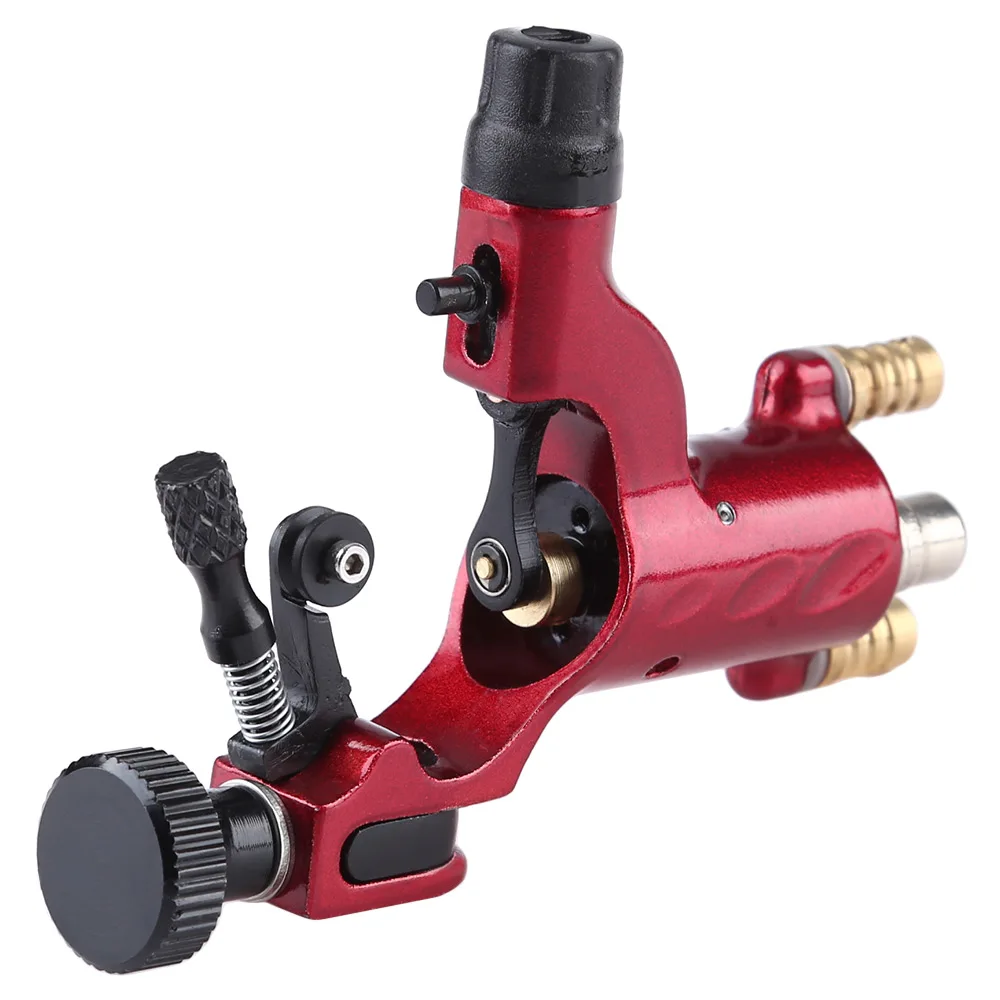 

20000-25000 R / M Aluminum Alloy Electric Tattoo Machines Rotary Motor Tattoo Coral Machine With Hook Line RCA Dual Port