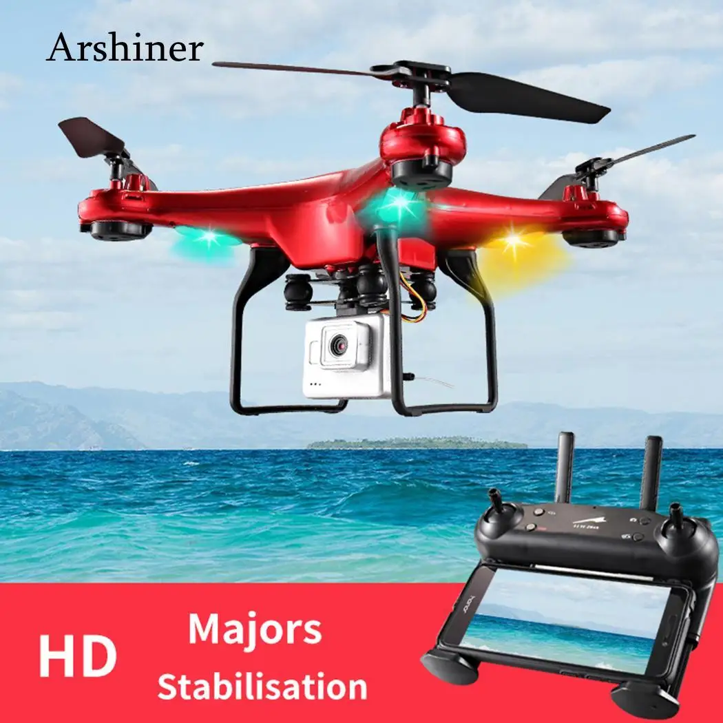 

10 Mins Fly WIFI Camera Foldable Remote Control Mini RC Drone RC Quadcopter RC Helicopters Set High Hovering Auto Return