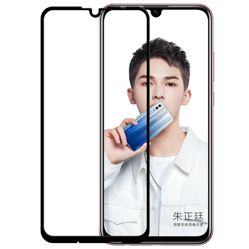 Полное покрытие закаленное стекло для huawei Honor 10 Lite Молодежный экран протектор