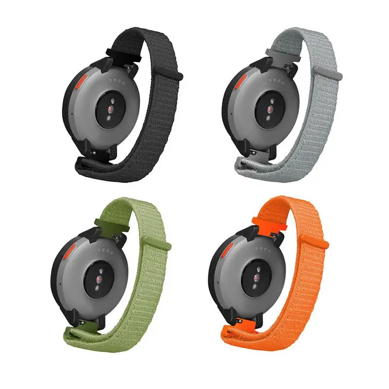 

New Strap For Huami 3 Smart Watch Amazfit Verge Strap Loop Canvas Replacement Wrist Strap For Huami3 Amazfit Verge Watch Strap