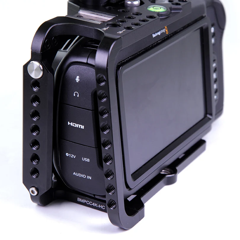  LanParte BMPCC 4K Käfig Kamera Halb Käfig mit SSD T5 Clamp für Samsung für Blackmagic Tasche Kamera