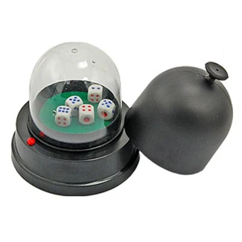 

Automatic Dice Roller Cup Battery Operated with 5 Dice