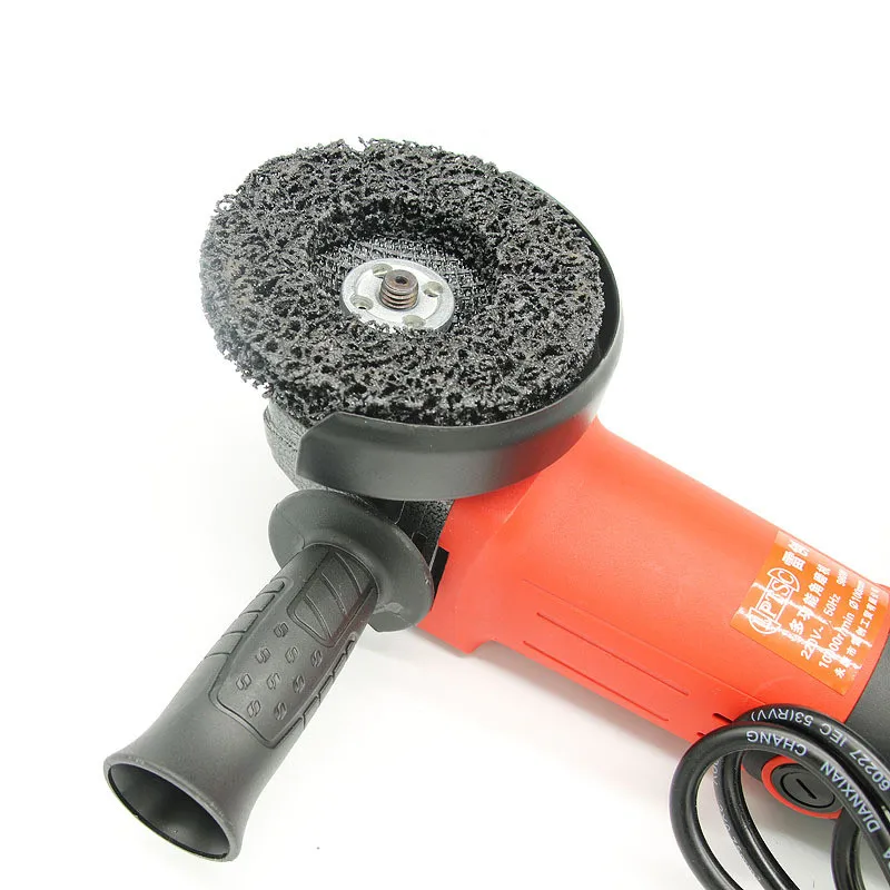 

100x16mm Poly Strip Disc Wheel Paint Rust Removal Clean Remove For Angle Grinder