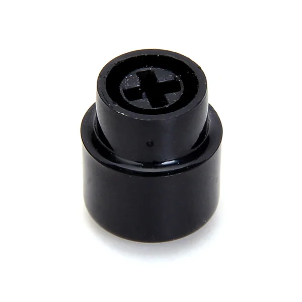 Black Plastic Guitar 3 Way Toggle Switch Pickup Selector Tip Knob Cap