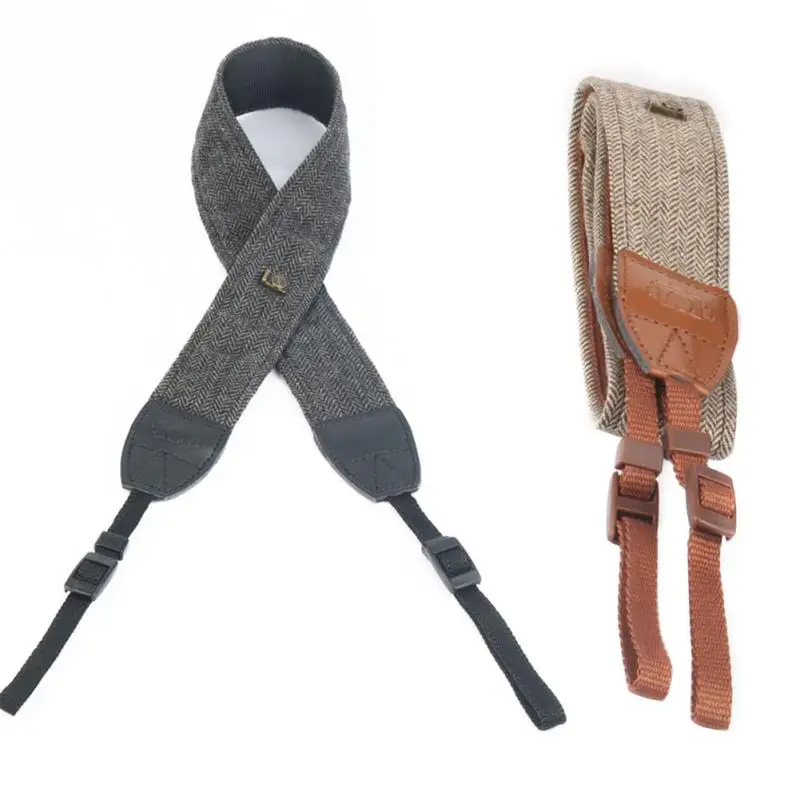

Universal Durable Adjustable Camera Belt Shoulder Strap Leather