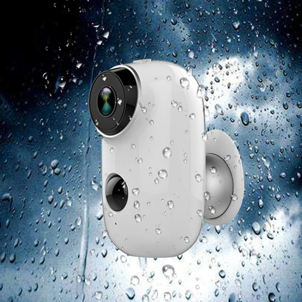 

1080P Infrared Color AHDA Indoor Outdoor Waterproof Camera UK Plug Security Guard Home Monitor System White UK Plug