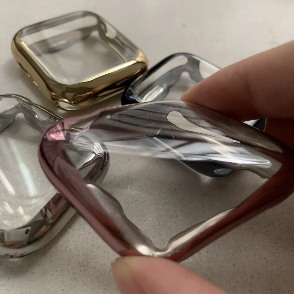 Watch Cover for Apple Watch Case 40mm 44mm Series 4 Soft Slim TPU All-around Ultra-thin Screen Protector Watch Band Accessories Watch Cover for Apple Watch Case 40mm 44mm Series 4 Soft Slim TPU All-around Ultra-thin Screen Protector Watch Band Accessories