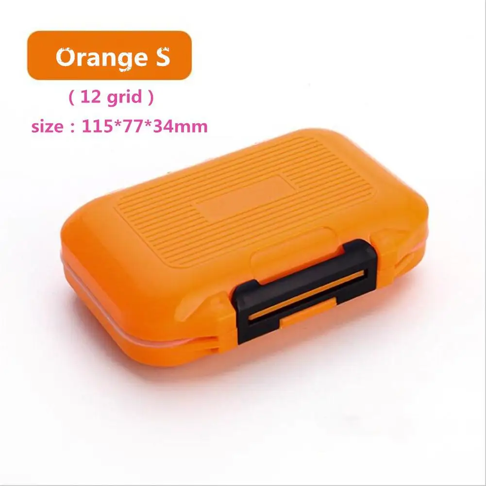 

Mounchain 12 Grids Fishin Portable Tackle Box Multi-functional Waterproof Fishing Accessories Box Storage Fish Box