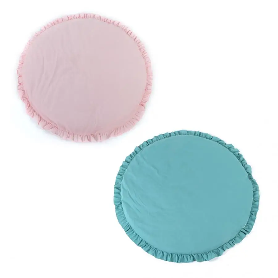 

Baby Games 90cm Circular Kid Game Blanket Thicken Baby Play Mat Round Flower Child Crawling Play Mat Baby Mat