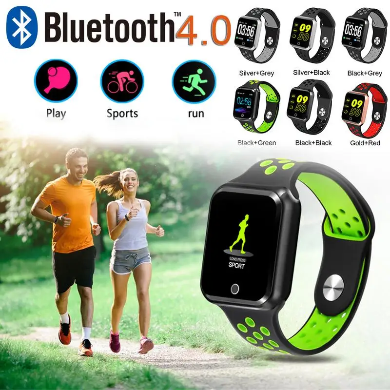 New Smart Watch 1.3inch Screen Woman Man Watch Monitoring Heart Rate Smart Bracelet Bluetooth Waterproof For Iphone IOS Android