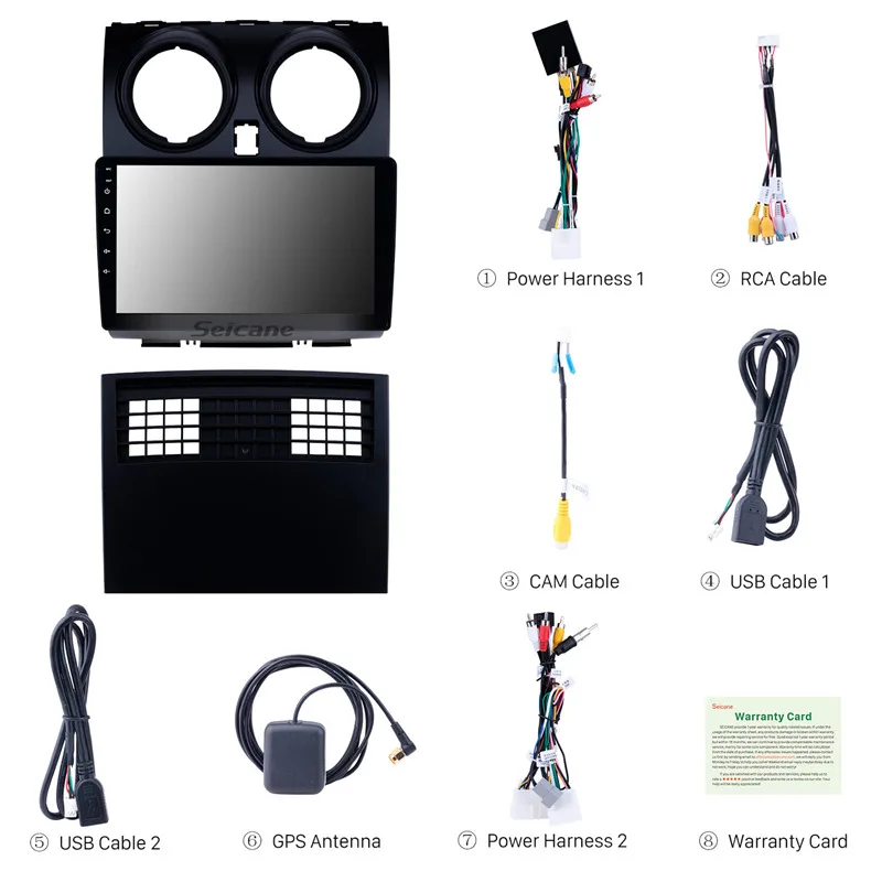 Sale Seicane Android 8.1 9" for 2005-2016 2017 2018 NISSAN Qashqai Car Radio GPS Navigation Multimedia player support mirror link 3 Sale Seicane Android 8.1 9" for 2005-2016 2017 2018 NISSAN Qashqai Car Radio GPS Navigation Multimedia player support mirror link 3