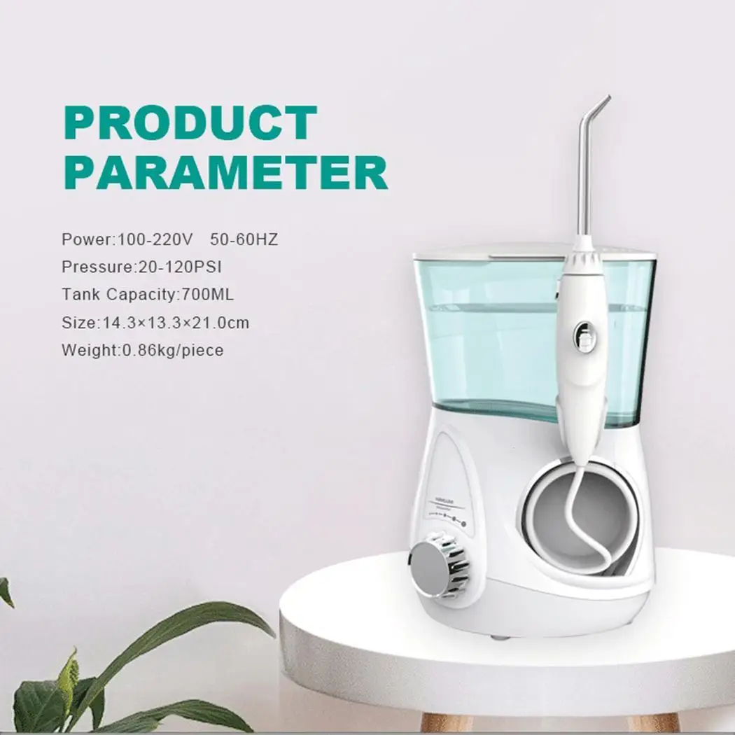 

12V Electric Oral Irrigator Portable Water Flosser Oral Mouth Teeth Cleaning Whitening