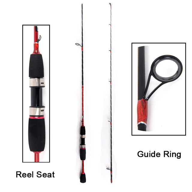 Special Price OLOEY 1.6m/ 1.8m Red Casting/Spinning Fishing Rod Spinning Rod 2 Section Carbon Spinning Fishing Rod Travel Rod Special Price OLOEY 1.6m/ 1.8m Red Casting/Spinning Fishing Rod Spinning Rod 2 Section Carbon Spinning Fishing Rod Travel Rod