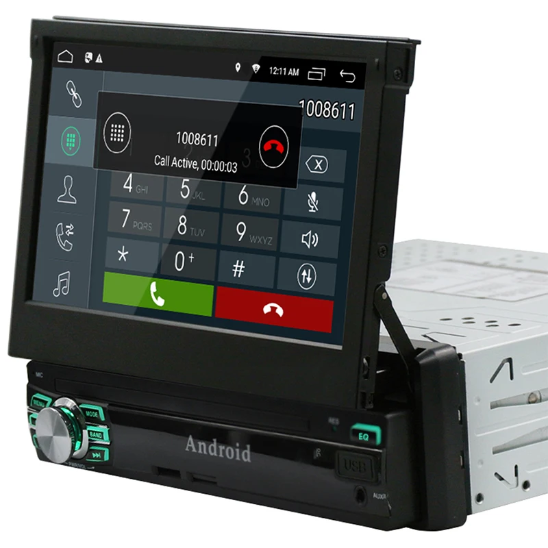 

Rectangle Car DVD Player 1-DIN Android 6.0 7inch MTK8227L Quad Core 1.2GHz 16GB RAM GPS BT4.0 Touch Screen Multimedia Player