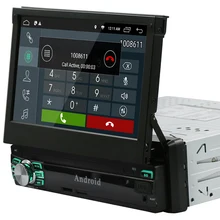 Zeepin 1 Автомобильный dvd-плейер DIN gps навигации Android 6,0 7 дюймов мультимедиа сенсорного экрана плеер MTK8227L 4 ядра 1,2 ГГц 16 Гб BT