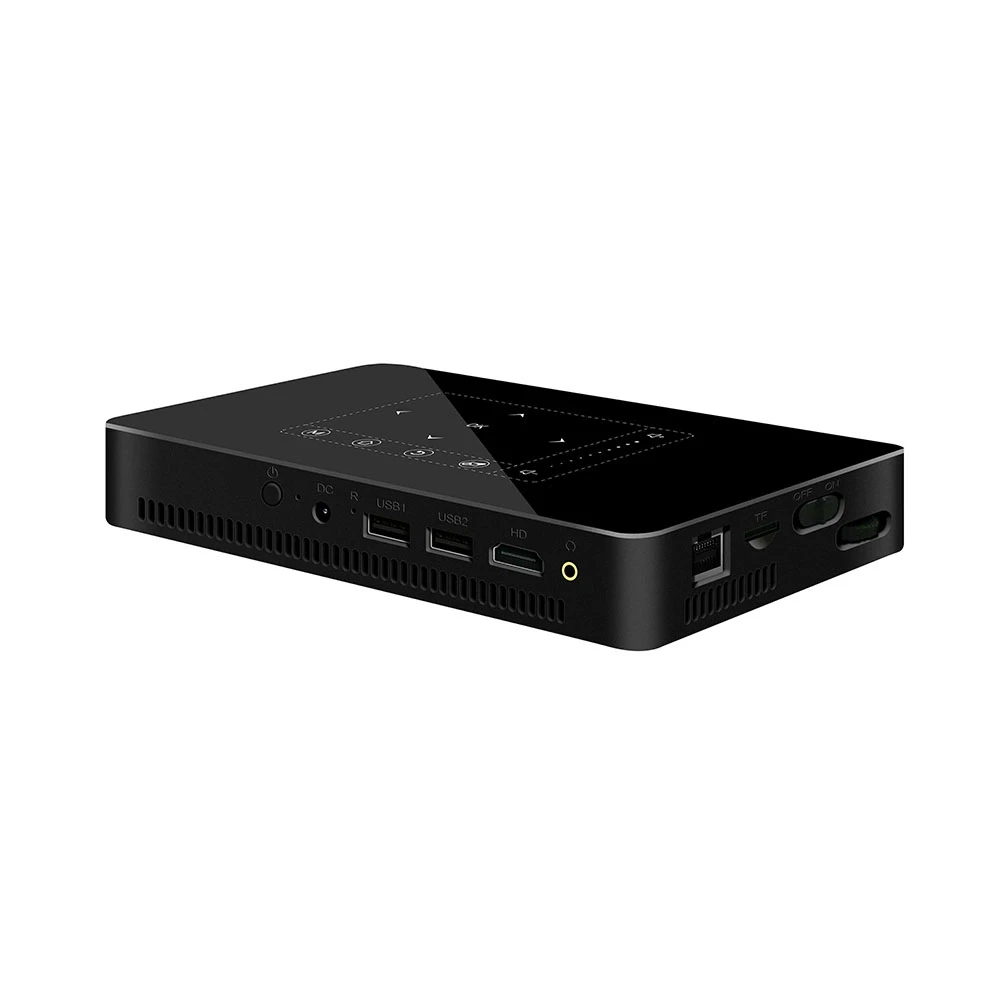 Home Theater Mini Portable HD 4K Smart Projector 2+16G WiFi 2.4G/5G /3.5mm/TF/USB 100-240V ev sinema ses sistemi