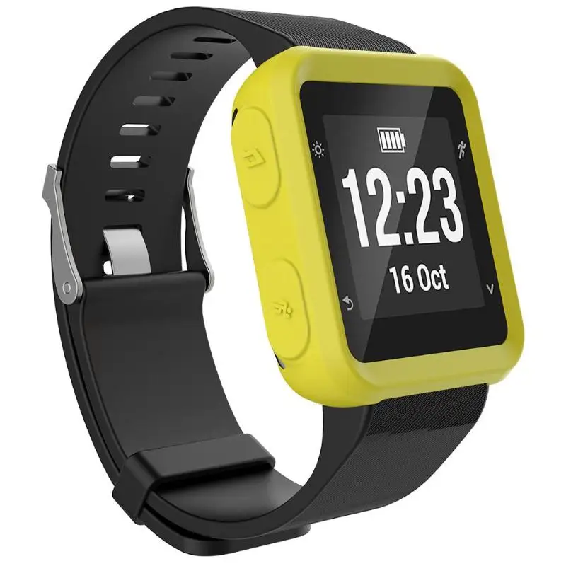 

Silicone Ultra-Slim Protective Case for Garmin Forerunner 35/Approach S20 Sports Watch Smart Accessories