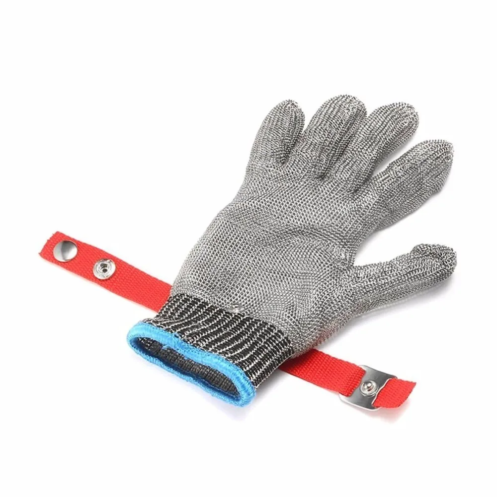 

Safety Cut Proof Stab Resistant Stainless Steel Metal Mesh Butcher Glove Health And Safety Easy To Clean Durable Quality Newest