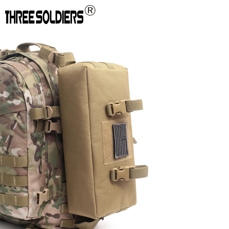

Three Soldiers Outdoor Bags Tactical Backpack molle Bag 7L 3D Rucksack Bag Expand Capacity Attached package Pouch MOLLE