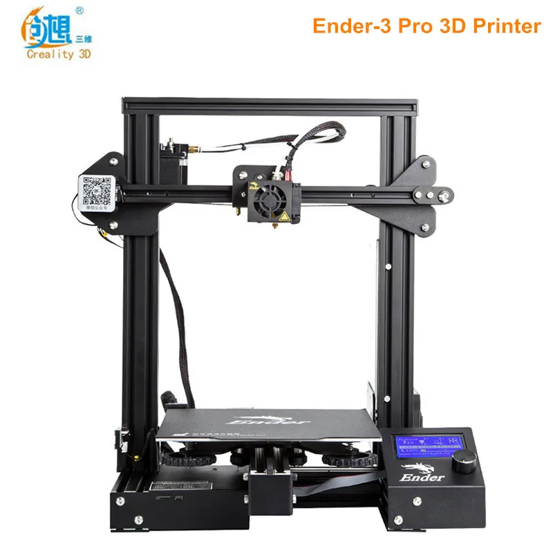 

Creality 3D Ender-3 Pro 3D Printer DIY Kit High Precision Steel Frame LCD Display 220*220*250mm 3D Printer Meanwell Power Supply