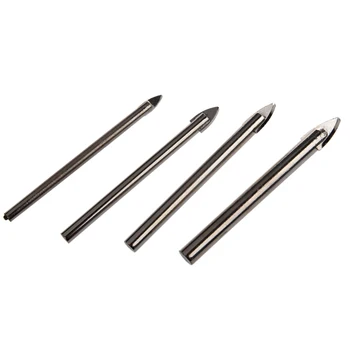 

FUNN-Glass Drill Metal Ceramic Tile Drill Bits, 4/25'' to 2/5''