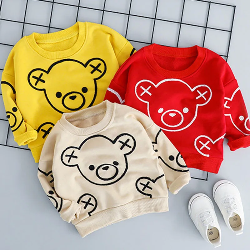 Toddler Infant Clothes Suits  Spring Baby Girls Boys Clothing Sets Cartoon T Shirt Pants Kids Children Costume