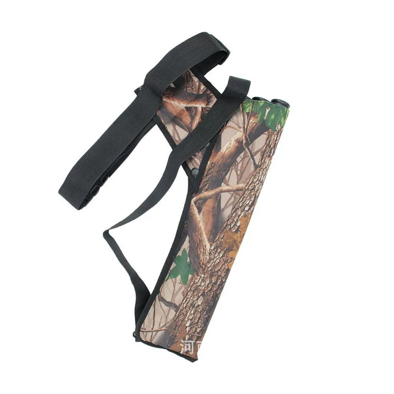 

1pcs Outdoor Bow Bag Arrow Adjustable Shoulder Strap 3-Tube Archery Quiver Bag