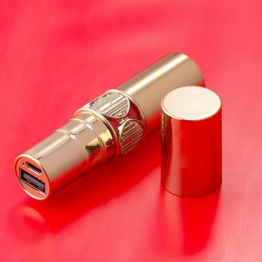 Мини Портативный 3000 mAh мобильных телефонов планшетов смартфонов помада DC5V 1A (Max)