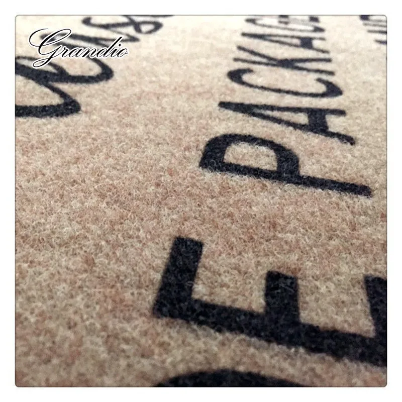 Funny Front Door Mat Polyester Please Hide Packages From Husband Printed TPR Anti-Slip Floor Mat Carpet Entrance Doormat Rug