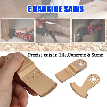 

New Arrival Diamond Carbide Oscillating MultiTool Saw Blade Fits Fein Multimaster Gold Metal Cutting Tool Wood Cutter Best Price