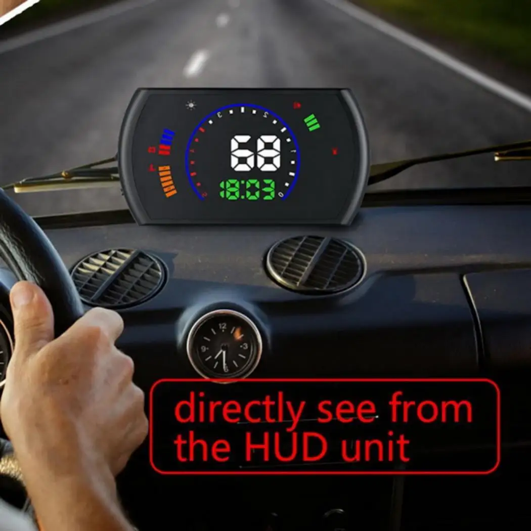 5 дюймов OBD HUD автомобильный лобовое стекло дисплей Авто проектор бортовой