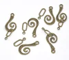 DoreenBeads 30 Sets Bronze Tone Swirl Toggle Clasps 26x12mm,16x6mm (B14515), yiwu ► Photo 3/3