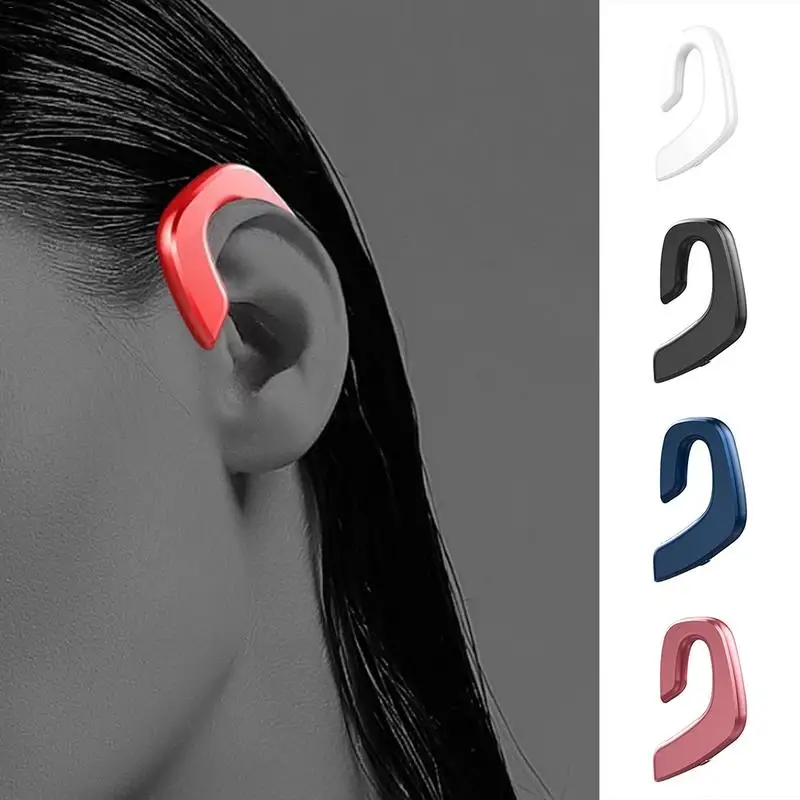

Wireless Bluetooth Headset Negative Ion Bone Conduction Earphone Stereo Ear-hook Subwoofer Headphones For Sports Running