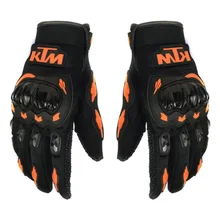 

Full Finger Motorcycle Gloves Breathable Perforated Motorbike Racing Glove Suit for All Seasons Non-slip Bicycle Glove