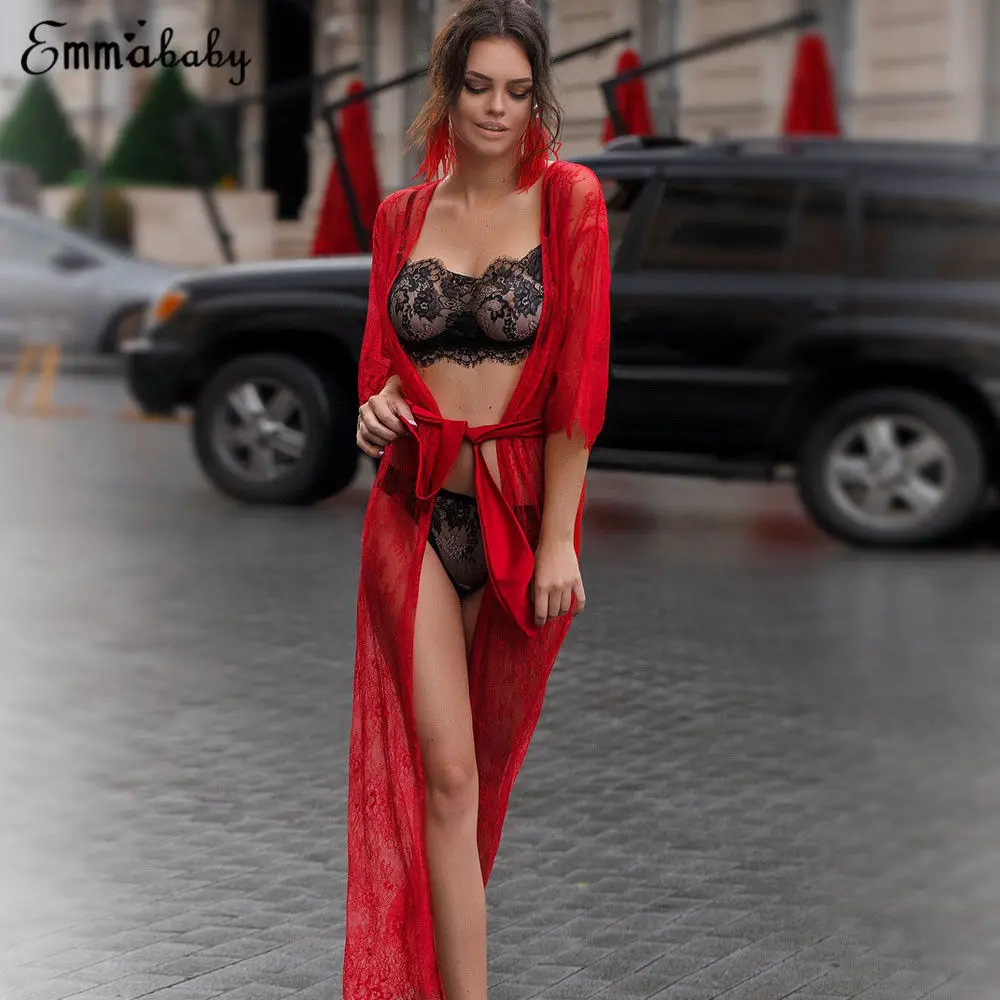 Sexy Lingerie Erotic Lace Babydoll Pajamas Exotic Wrapped Chest Open Bra Underwear Suit Porn Maid Costumes Sexo Chemise