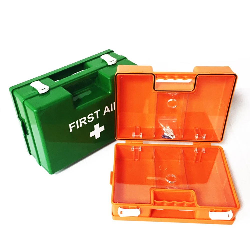 

1PCS Medicine Box Wall-mounted Portable First-aid Geological Survey Medicine Drug Pills Storage Box First Aid Kit Container