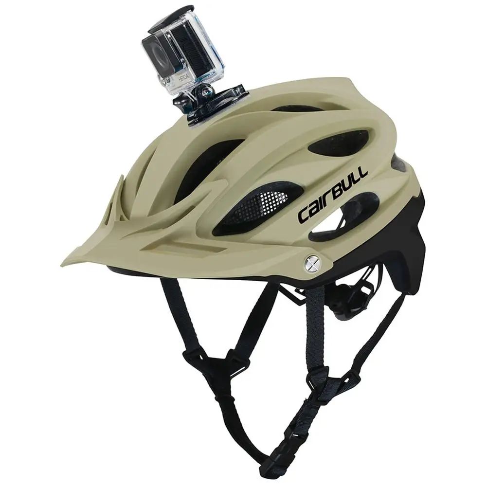 

Cairbull AllSet Mountain Bike Safety Cycling Helmet Can Be Equipped With Sports Camera 55-61cm Insect Net Helmet Equipped