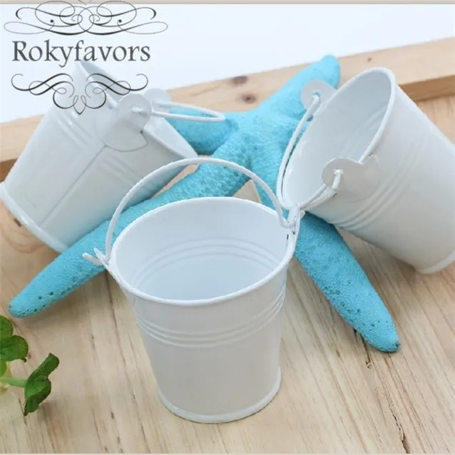 Small Mini Micro Beach Sand Plastic Pails Buckets Party Favors Gifts Candy  Box