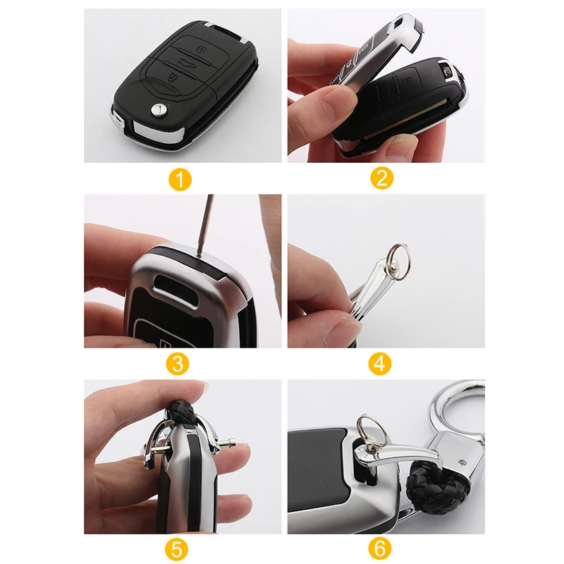 Защитный чехол из цинкового сплава с подсветкой для Peugeot 3008 5008 208 307 308 508 2008
