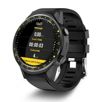 

Professional F1 Sports Smart watch GPS Smart Watch Phone 1.3 inch MTK2503 Dual Bluetooth Beidou Camera Heart Rate / Sleep M